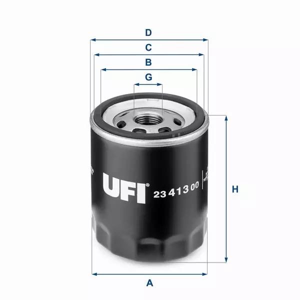 UFI FILTR OLEJU 23.413.00 