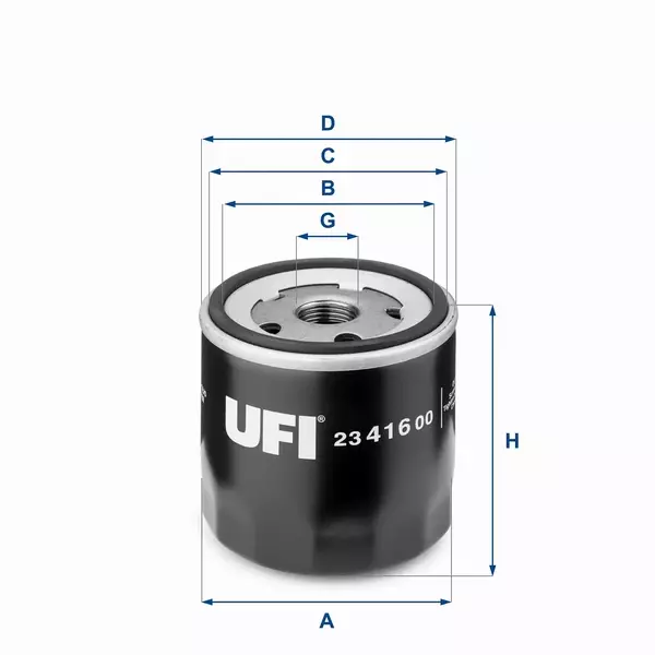 UFI FILTR OLEJU 23.416.00 