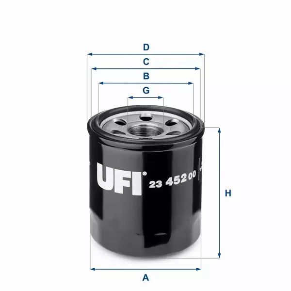 UFI FILTR OLEJU 23.452.00 