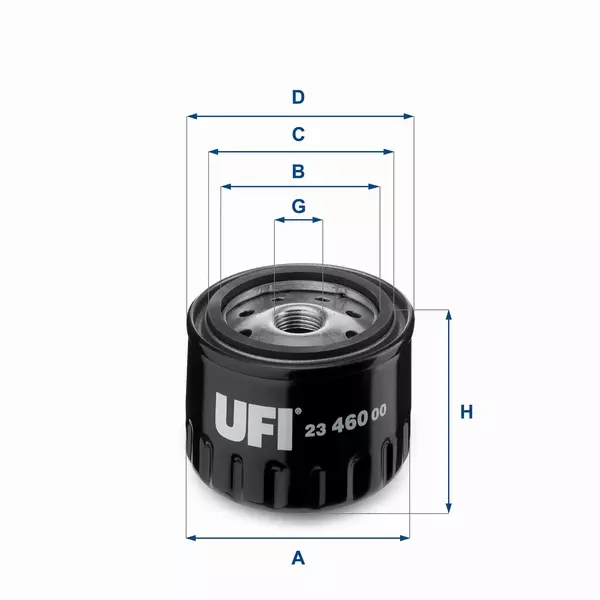 UFI FILTR OLEJU 23.460.00 