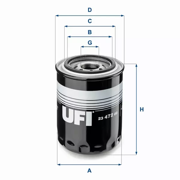 UFI FILTR OLEJU 23.472.00 