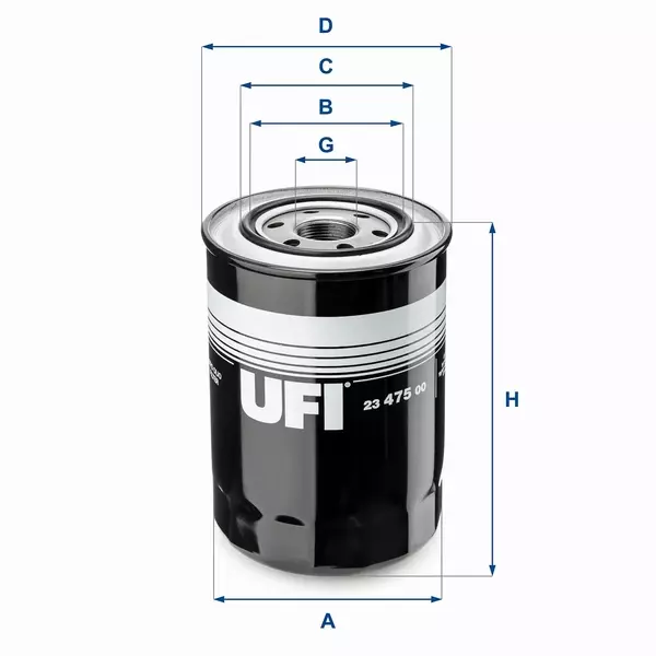 UFI FILTR OLEJU 23.475.00 