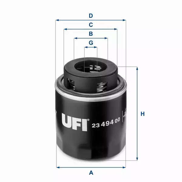 UFI FILTR OLEJU 23.494.00 