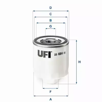 UFI FILTR OLEJU 23.664.00 