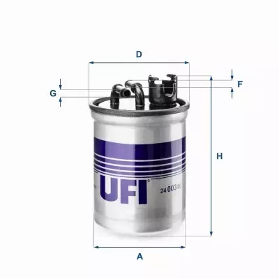 UFI FILTR PALIWA 24.003.00 