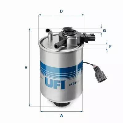 UFI FILTR PALIWA 24.018.01 