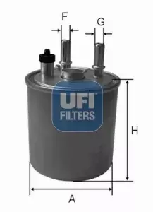 UFI FILTR PALIWA 24.073.00 