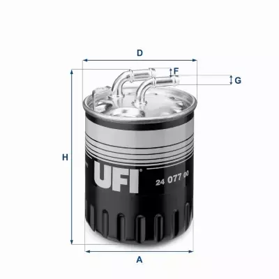 UFI FILTR PALIWA 24.077.00 