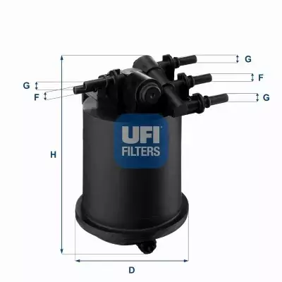 UFI FILTR PALIWA 24.086.00 