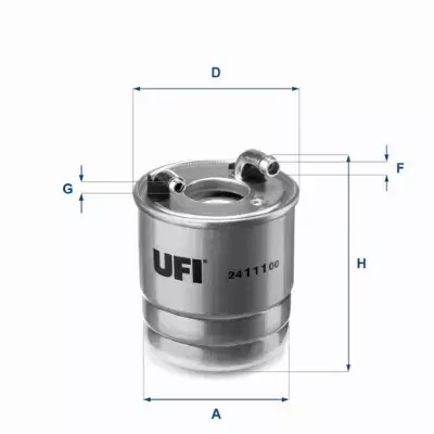 UFI FILTR PALIWA 24.111.00 