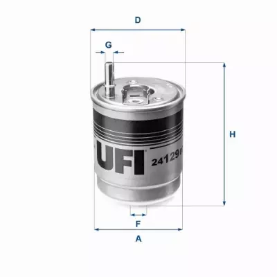 UFI FILTR PALIWA 24.129.00 