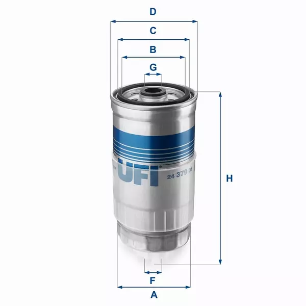 UFI ZESTAW FILTRÓW VW PASSAT B5 1.9 TDI 