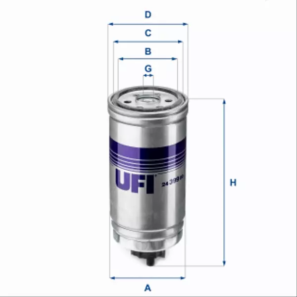 UFI FILTR PALIWA 24.399.00 