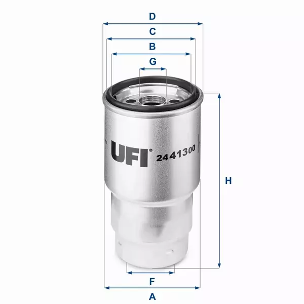 UFI FILTR PALIWA 24.413.00 