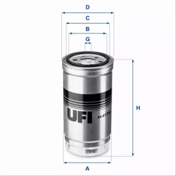 UFI FILTR PALIWA 24.417.00 