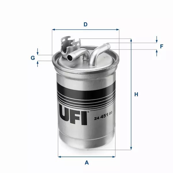 UFI FILTR PALIWA 24.451.00 