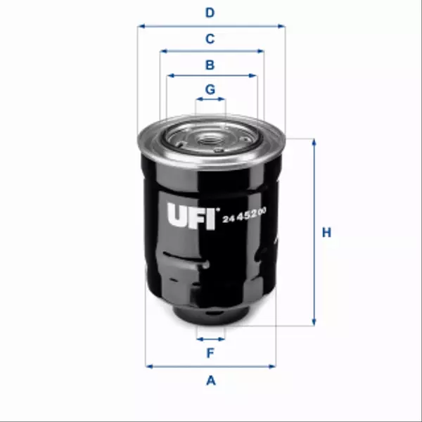 UFI FILTR PALIWA 24.452.00 