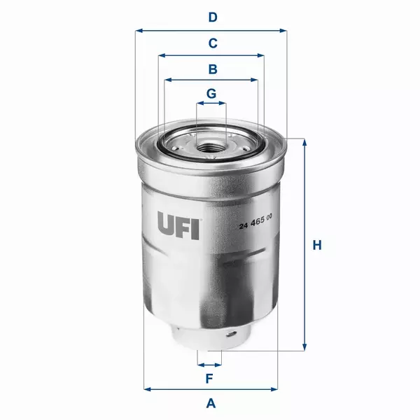 UFI FILTR PALIWA 24.465.00 