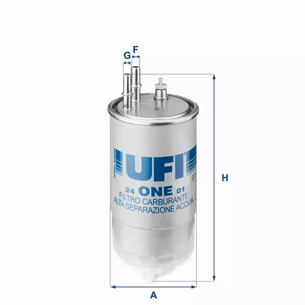 UFI ZESTAW FILTRÓW ALFA ROMEO 159 1.9 2.0 JTDM 