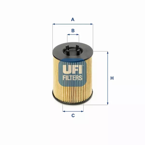 UFI FILTR OLEJU 25.017.00 