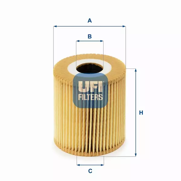 UFI FILTR OLEJU 25.018.00 