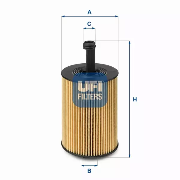 UFI FILTR OLEJU 25.023.00 