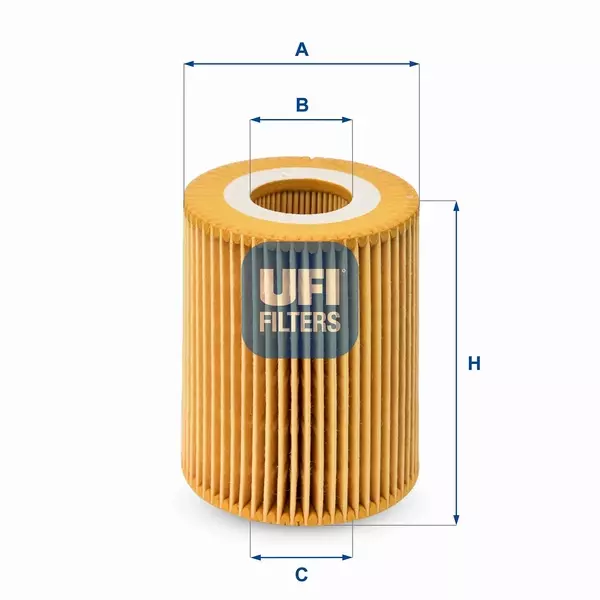 UFI FILTR OLEJU 25.027.00 