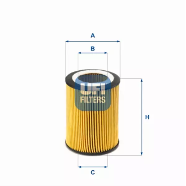 UFI FILTR OLEJU 25.071.00 