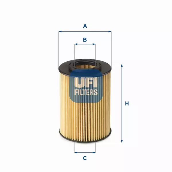 UFI FILTR OLEJU 25.075.00 