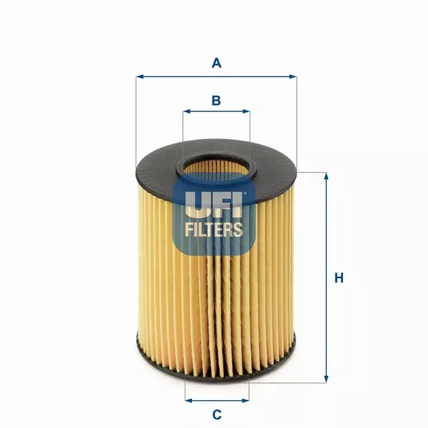 UFI FILTR OLEJU 25.077.00 