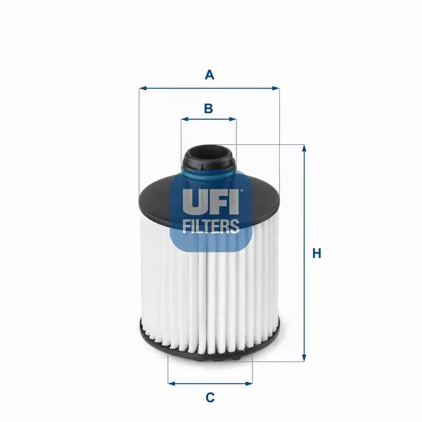 UFI FILTR OLEJU 25.139.00 