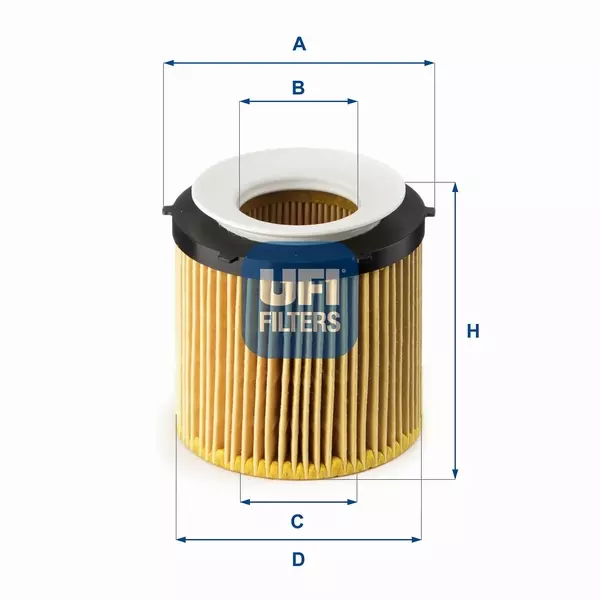 UFI FILTR OLEJU 25.179.00 