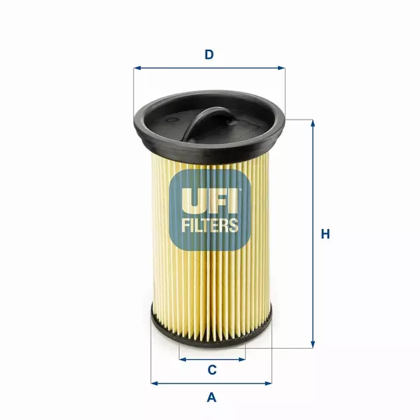 UFI FILTR PALIWA 26.005.00 