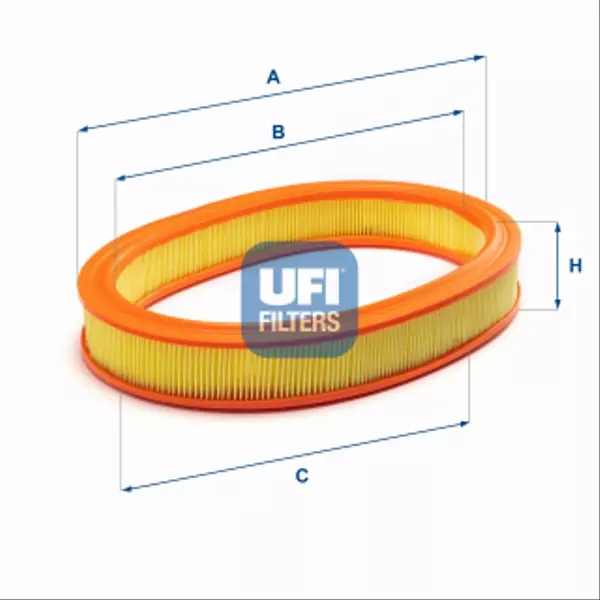 UFI FILTR POWIETRZA 27.177.00 