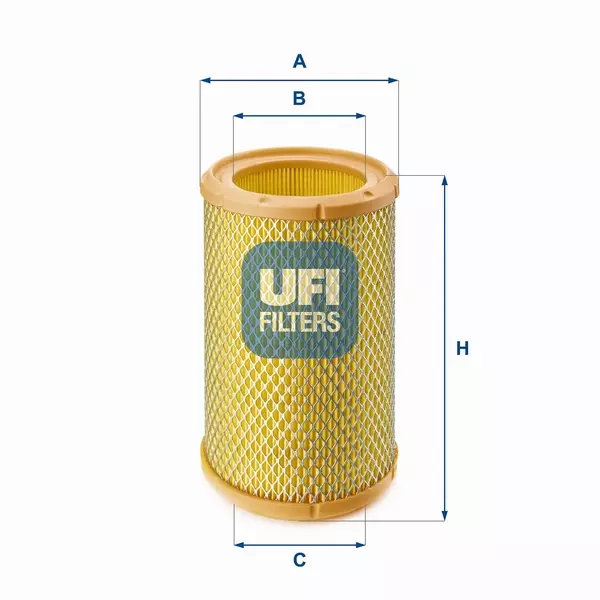 UFI FILTR POWIETRZA 27.267.00 