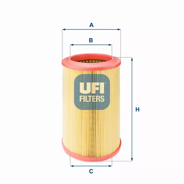 UFI ZESTAW FILTRÓW ALFA ROMEO 156 1.6 2.0 TS 