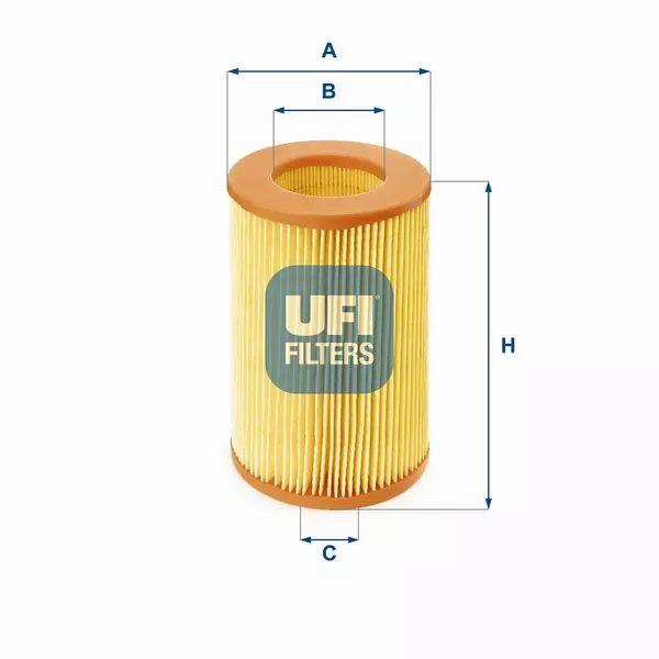 UFI FILTR POWIETRZA 27.386.00 