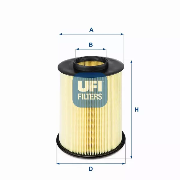 UFI FILTR POWIETRZA 27.675.00 