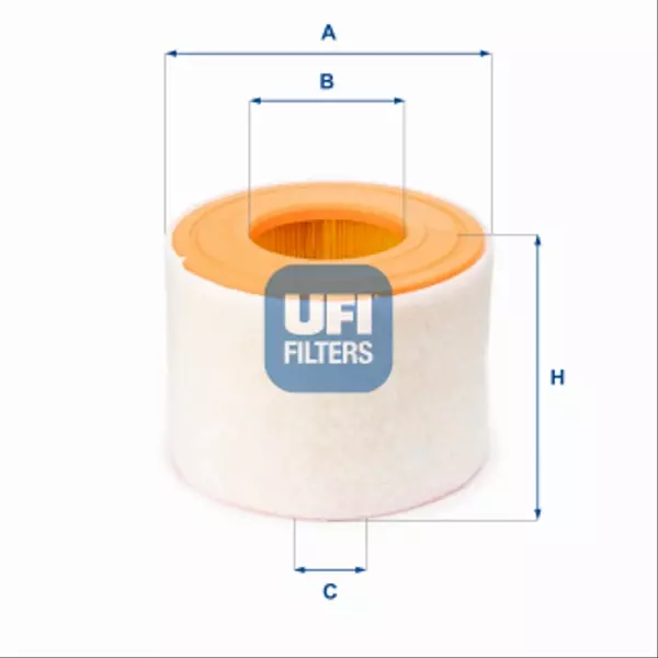 UFI FILTR POWIETRZA 27.A54.00 