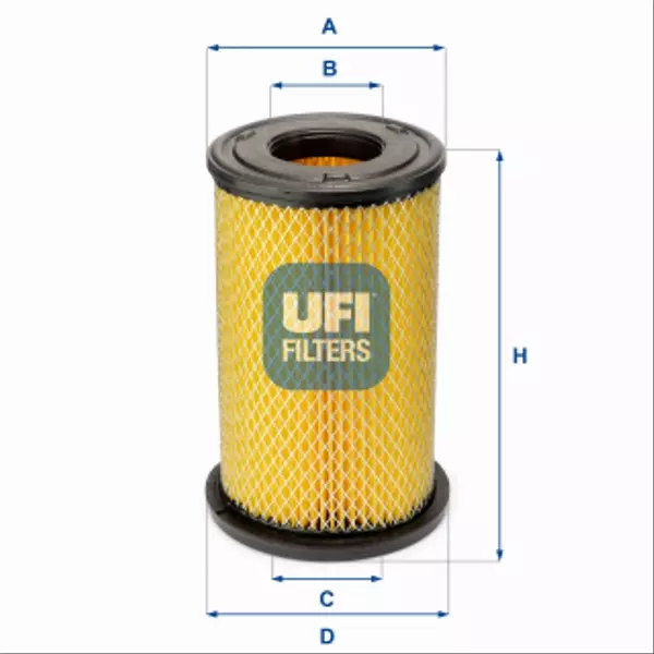 UFI FILTR POWIETRZA 27.D79.00 