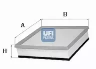 UFI FILTR POWIETRZA 30.113.00 