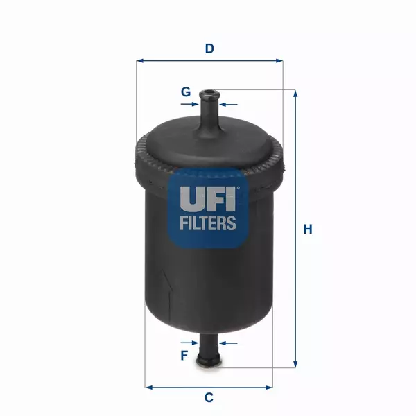 UFI FILTR PALIWA 31.512.00 