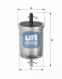 UFI FILTR PALIWA 31.561.00 