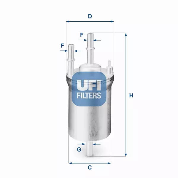 UFI FILTR PALIWA 31.833.00 