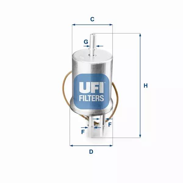 UFI FILTR PALIWA 31.853.00 