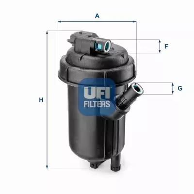 UFI FILTR PALIWA 55.125.00 