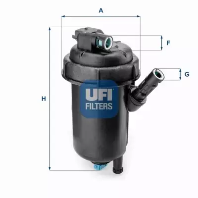 UFI OBUDOWA FILTRA PALIWA FIAT CROMA 1.9 JTDM 