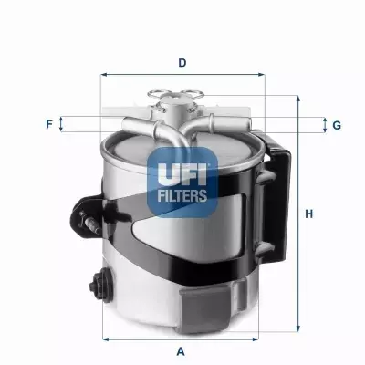 UFI FILTR PALIWA 55.430.00 