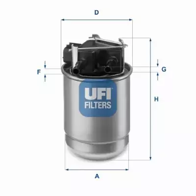 UFI FILTR PALIWA 55.517.00 