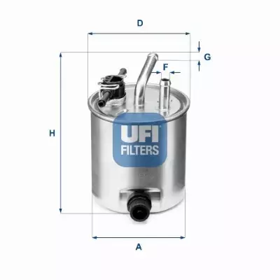 UFI FILTR PALIWA 55.582.00 